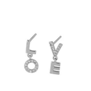 Pendientes Love Plata de Ley